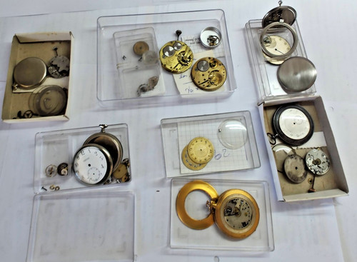Lot montres poche - de,