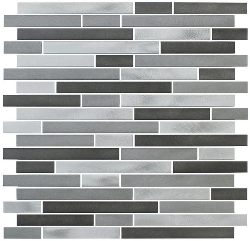 Mosaïque effetaluminium gris - effetaluminium,