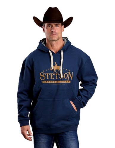 Stetson western sweatshirt men - stetson,