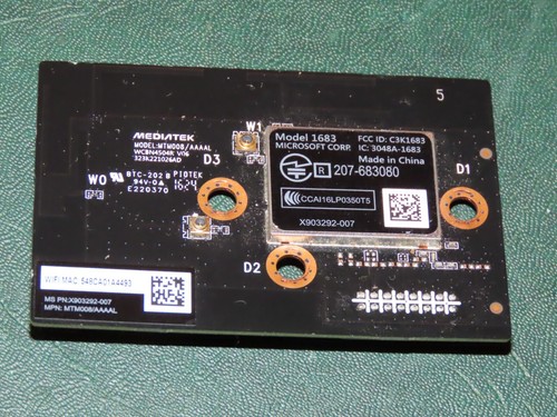 Carte xbox one - wi-fi, s