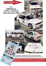 DECALS 1/43 REF 0571 BMW M3