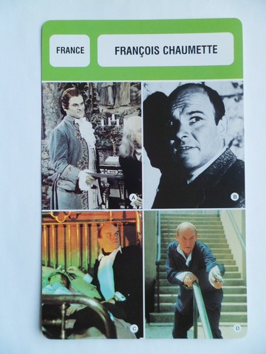 Carte fiche cinema francois - carte,