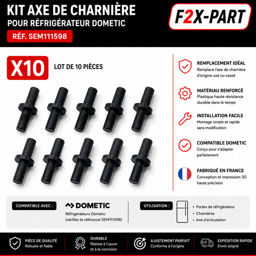 Kit axes charnière - de,