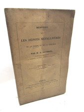 A. DAUBREE MEMOIRE DEPOTS