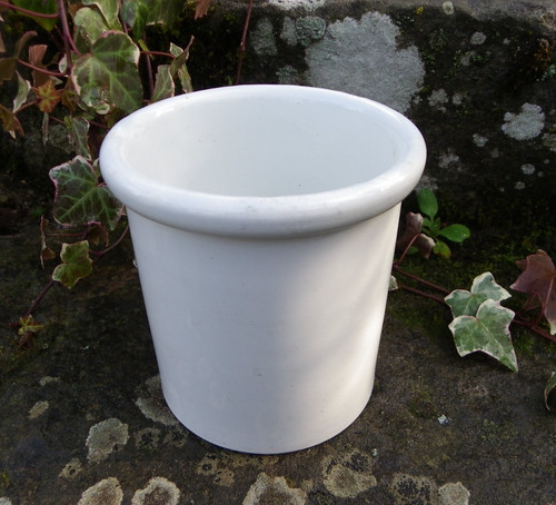 Ancien pot onguent à - pot, onguent,