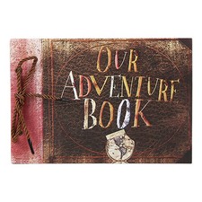 1 album à collectionner avec cordon avec texte en relief notre livre d'aventu...