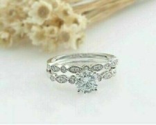 Bague de mariage vintage