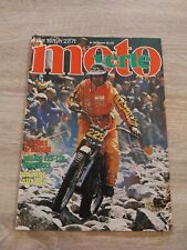 MOTO VERTE  27 YAMAHA TY 350 RAYER HERCULES 125 175 GS Mile San JOSE ISDT 1976