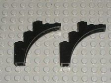 Lego black arch 1x5x4 - 2,