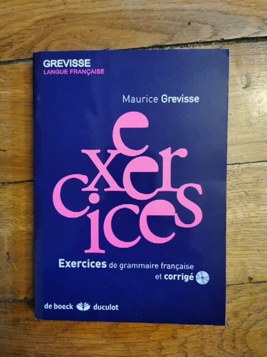 Exercices grammaire - de,