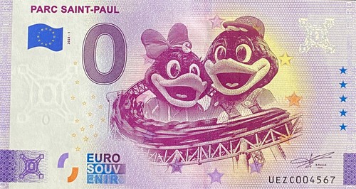 Billet euro parc saint - billet, 0