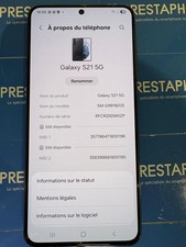 Samsung S21 5G 128Go - 100%