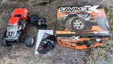 HPI Savage X Pro, jeu RTR avec rotostart, seulement quelques réservoirs,