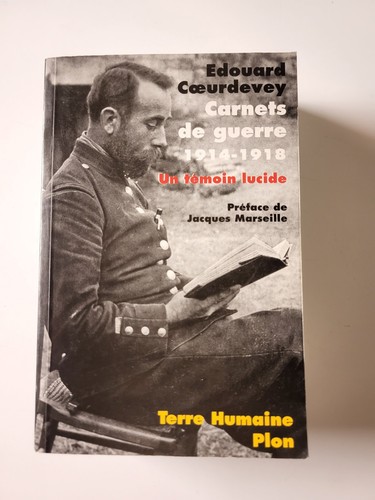 Vends livre carnets guerre - carnets, de