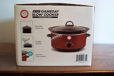 CHEF'S COUNTER 3.7 QT. GAMEDAY SLOW COOKER - NEW IN BOX - LOCAL PICK UP ONLY