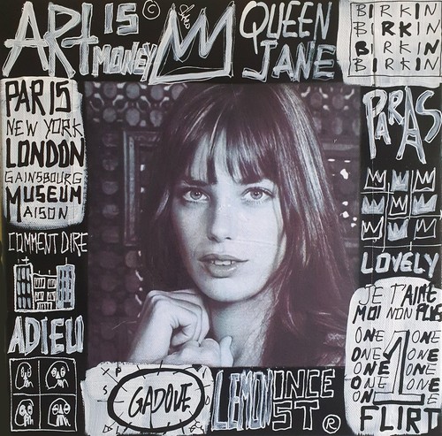 Spaco signed jane birkin - spaco,