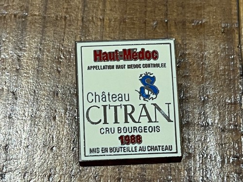 Pins pin vin chateau citran - pins,