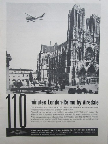 1962 pub beagle - pub, aircraft