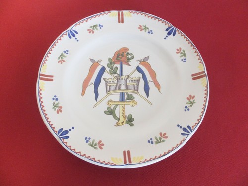 Assiette faience de - faience,