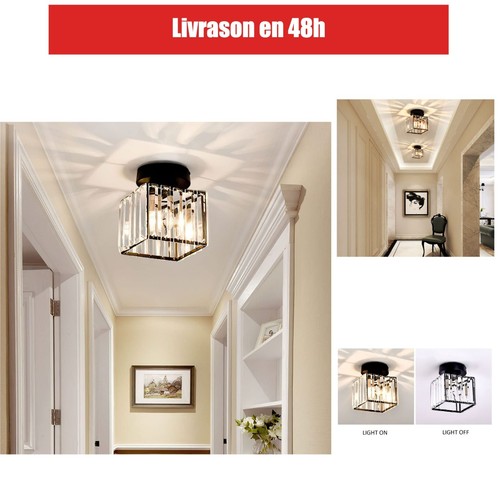 Plafonnier cristal led - plafonnier, en