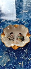 CENDRIER EN PORCELAINE DE LUXE JOSÉPHINE NAPOLÉON  OU VIDE POCHE 