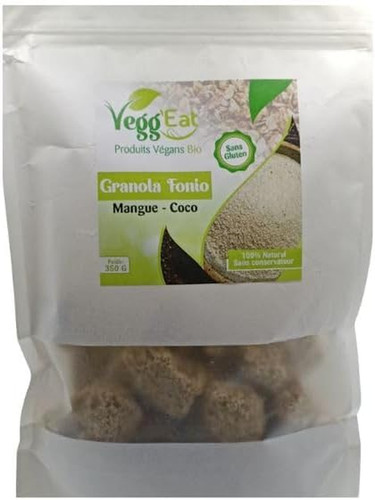 Granola fonio mangue coco - granola,