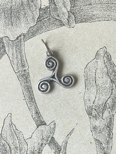 Pendentif triskel argent - triskel, en