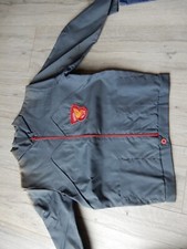 ANCIENNE BLOUSE ECOLIER BLEUE TABLIER ENFANT GARCON ECOLE ,school clothing,