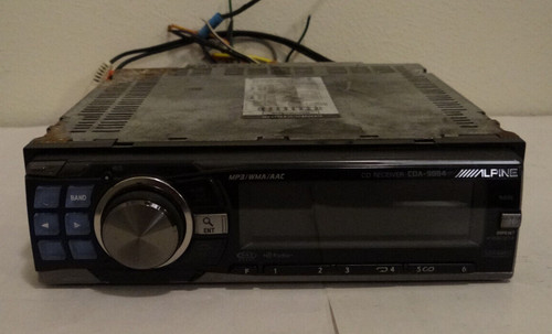 Alpine cda 9884 mp3 - cda-9884, mp3/wma/aac/cd