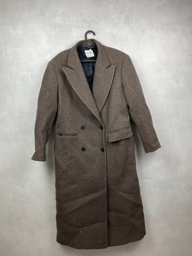 Manteau long classe - sandro, en