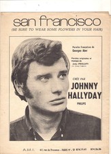 partition JOHNNY HALLYDAY  : SAN FRANCISCO