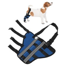 Attelle  Chien droit XXS bleu
