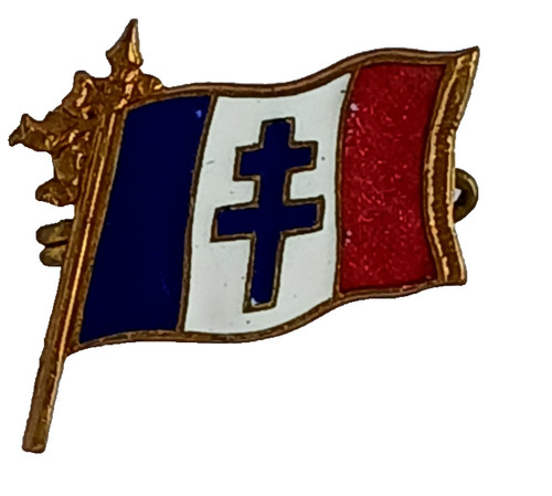 Insigne croix lorraine - de,