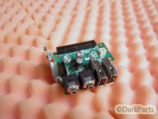 Dell Optiplex 745 755 760 Power Button Switch Board USB i/o XW055 0XW055