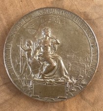 Médaille Artistique " Instruction Militaire par Henri Dubois " - bronze