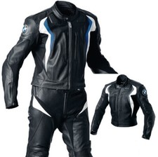 BMW Veste en Cuir de Moto Courses Hommes MOTOGP Vestes de Motard en Cuir 46-60