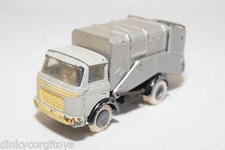 FJ FRANCE TOYS BERLIET CAMION POUBELLE GRIS EXCELLENT ETAT
