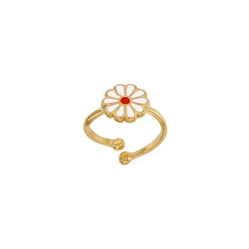 Bague enfant réglable fleur