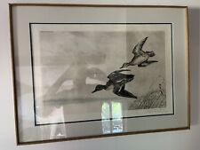 Gravure Canards Léon Danchin 