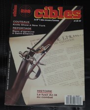 CIBLES N 228 FUSIL AN IX TRYON CREED MORE BROWNING GRIZZLI 45 WINCHESTER BERETTA