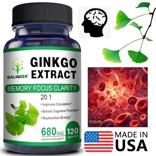 Extrait ginkgo biologique - ginkgo,