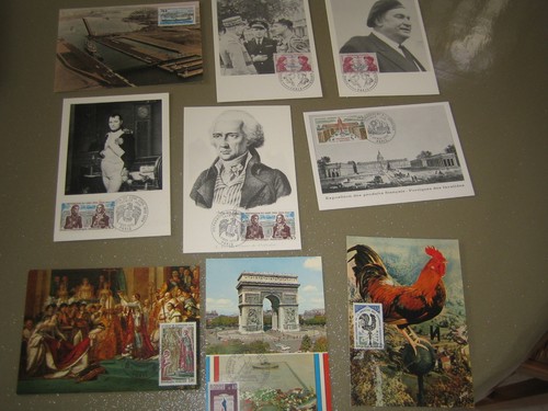 Lot cartes 1er jour 1973 - lot,