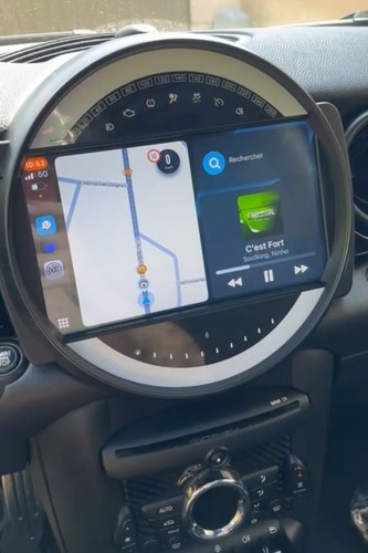 Car play autoradio mini - play,