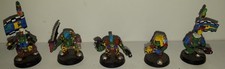 Warhammer 5 orques en métal