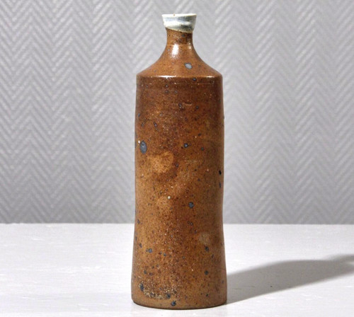 Bouteille grès pyrité - bouteille,