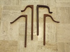 4 ANCIEN-VALET éTABLI-FER FORGé-MENUISIER-Ø25-28mm