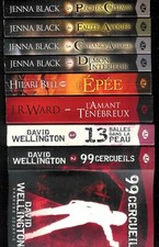 Lot de 8 livres Milady " David