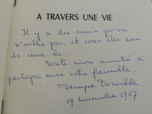 Travers une vie denyse - une,