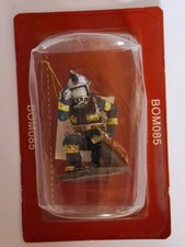 Figurine plomb pompier tenue - -,
