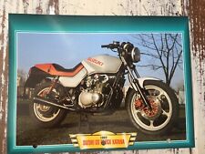 Fiche moto passion Suzuki GS650GX Katana 1982 collection Atlas Japon GS 650 GX 